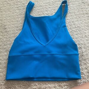 lululemon power pivot poolside tank reversible side